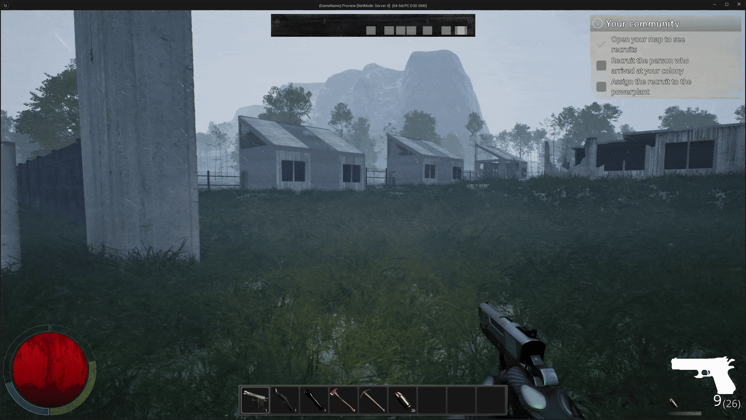 Gif showing recruiting gameplay